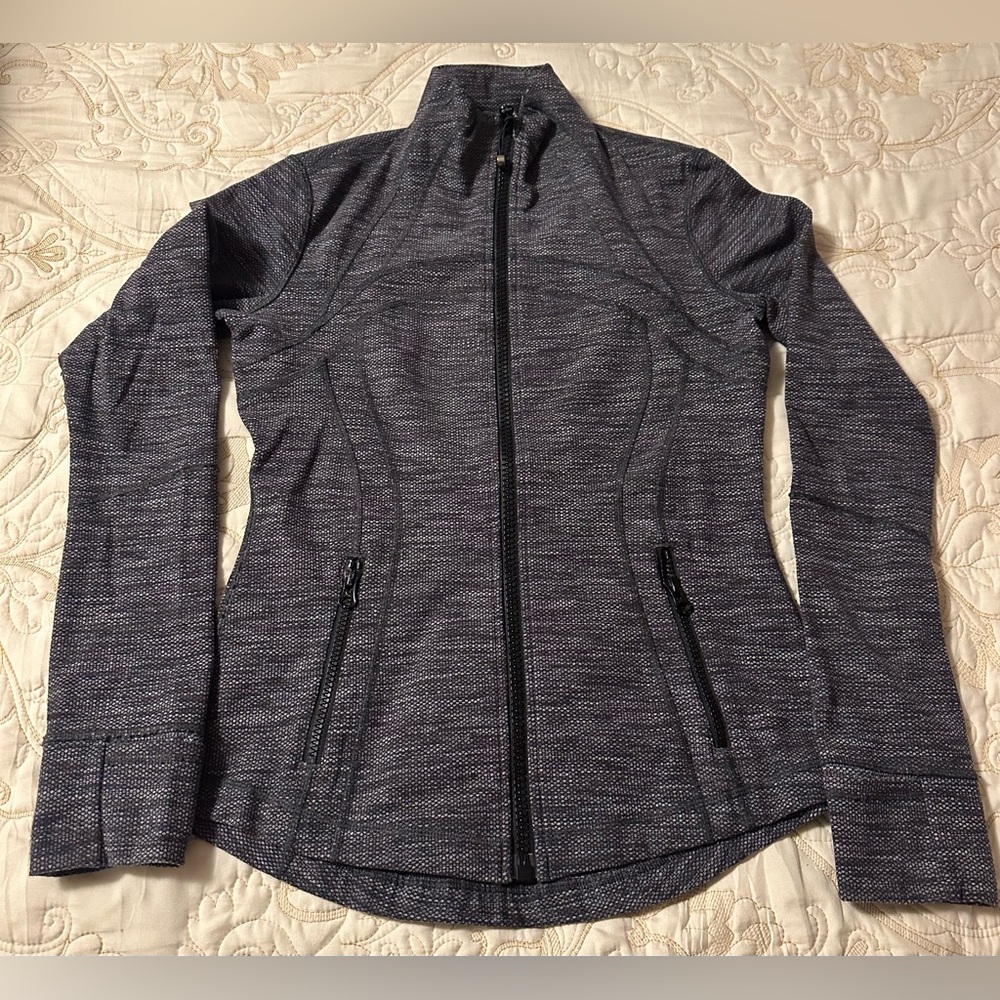 lululemon athletica Women's Heathered Gray Utility Jacket